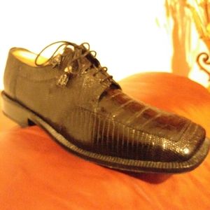 David Eden exotic skin shoes